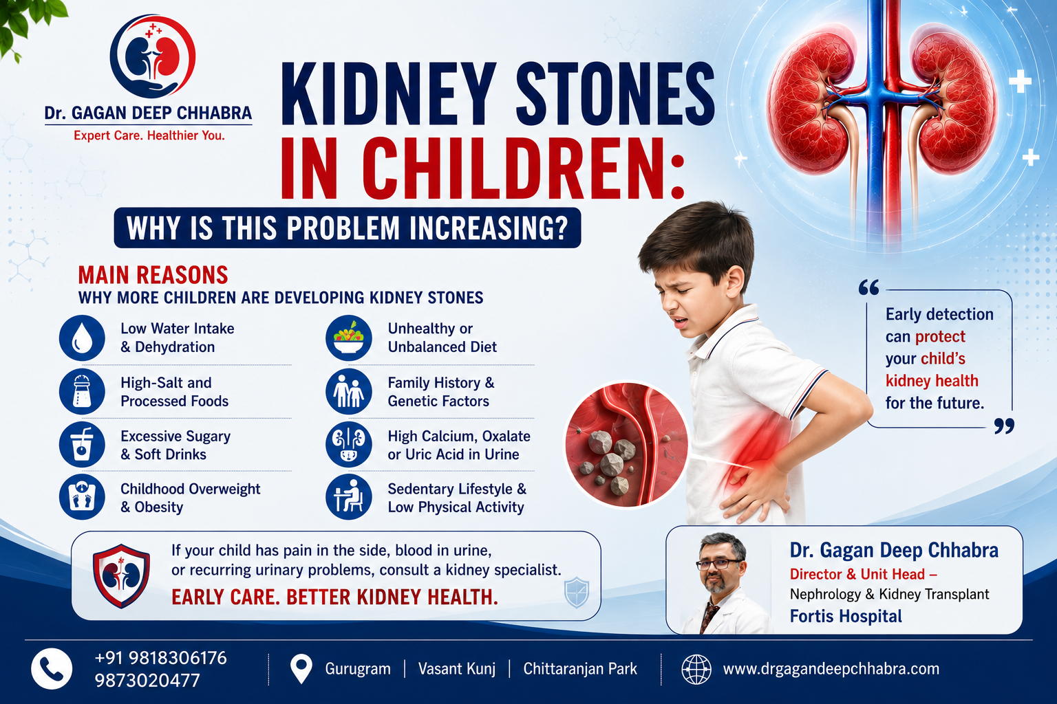 Kidney Stones in Children: Why Is This Problem Increasing?